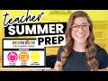 10 Things Teachers Can Do in the Summer to Make Back to School Easier