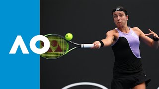 Qiang Wang v Anastasija Sevastova match highlights (3R)  Australian Open 2019