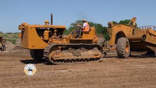 Cat Working Day 2017 | Part 1 | with Cat D6 (6-cyl), D7, D8 2Us and DW21 and 631B.