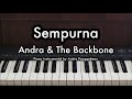 Sempurna - Andra & The Backbone | Piano Karaoke by Andre Panggabean