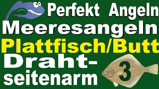 Perfekt Angeln - Plattfischangeln Teil 3 - Montage Drahtseitenarm, Bastelanleitung Seitenarm