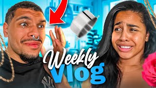 WEEKLY VLOG: MON MEC JUGE MES TENUES, Nouveau Piercing, Recette En Couple