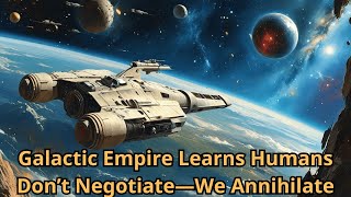 Galactic Empire Learns Humans Don’t Negotiate—We Annihilate | HFY Sci Fi Story | Reddit Sleep Story