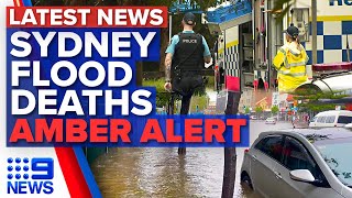 Two bodies found after Sydney floods, Evacuation order for Manly Dam | 9 News Australia