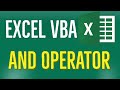 Excel VBA Tutorial for Beginners 49 - AND Operator with If Else Statements