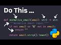 8 Python Function Habits That Make Your Code Clean and Professional | #Python Course 46
