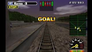 [PS2] Tetsu One Densha de Battle - GP Mode Rock Route 1