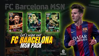 മൊത്തത്തിൽ എടുത്താലോ🥵🔥PACK OPENING💀FC BARCELONA MSN CARDS🛑 | eFootball 2025 Mobile Live