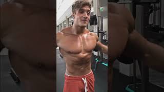 Joe Lender Crazy pec cramp -- They call this alien gains -- Joesthetics #shorts