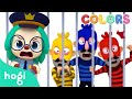 [NEW✨] 🚔 Learn Colors with Police Car and Thief｜Colors for Kids｜Hogi Colors｜Hogi Pinkfong