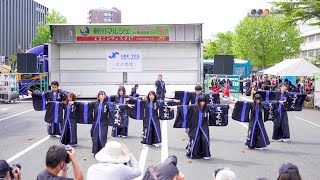 [4K] 長州よさこい連 崋劉眞　よさこいフェスタ in 新川市まつり 2022　メイン会場