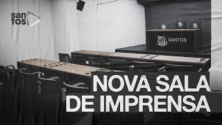 VEJA A NOVA SALA DE IMPRENSA DE VISITANTES DA VILA BELMIRO!