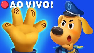 🔴 AO VIVO 🔴 Detetive Labrador 👮‍♂ Impressões Digitais Únicas 🖐 Sheriff Labrador em Português 🎬