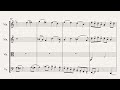 three fugues for string quartet