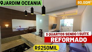 (❤️VENDIDO) apartamento de 3 QUARTOS no Jardim Oceania em João Pessoa-PB | 80,00m² todo Reformado