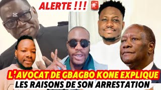 L’AVOCAT DE GBAGBO KONE EXPLIQUE LES RAISONS DE SON ARRESTATION PAR LA POLICE FRANÇAISE 🤧 SUIVEZ !!!