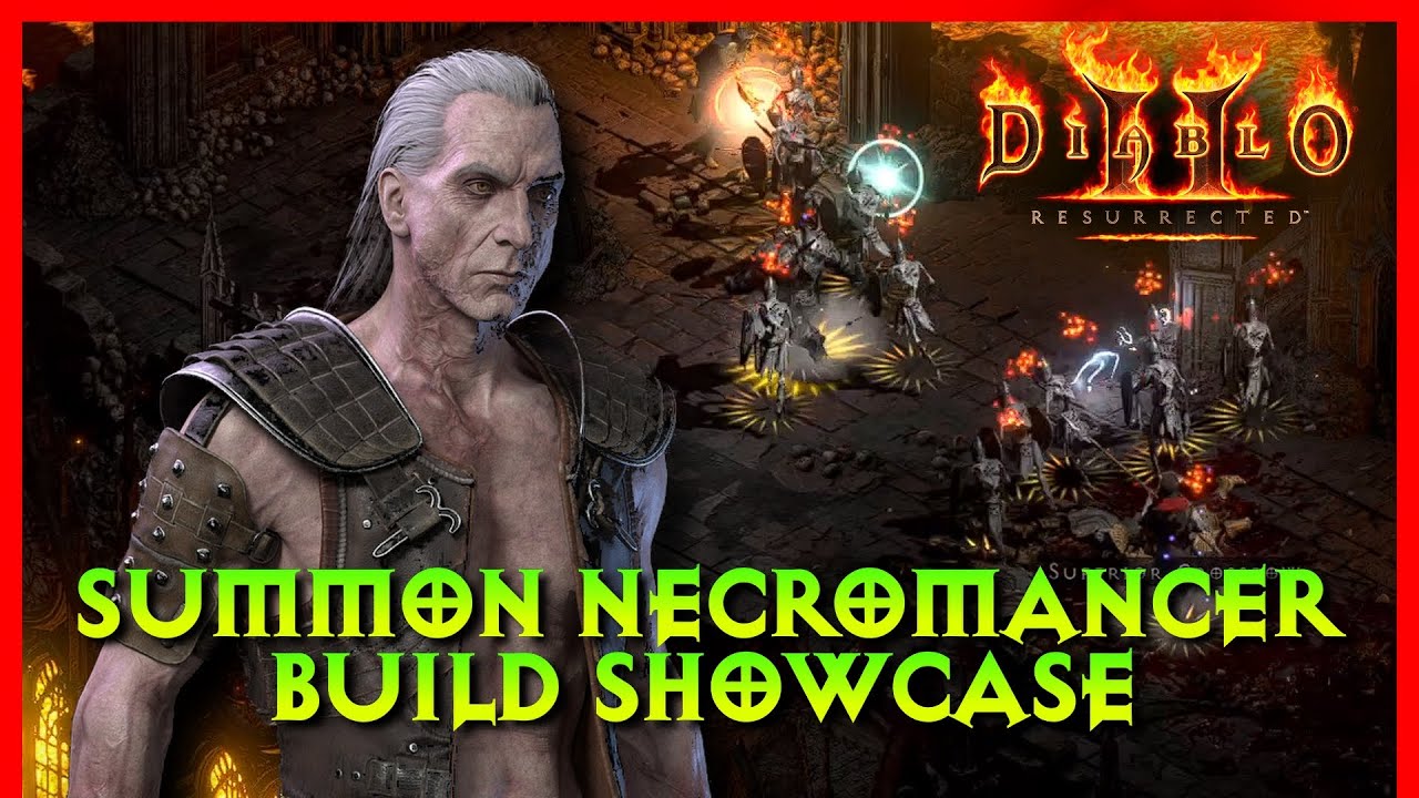 Diablo 2 Resurrected - Summon Necro Build Showcase, Guide - YouTube