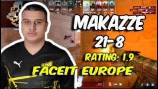 CS2 POV NAVI makazze (21/8) \u0026 juanflatroo \u0026 rigoN (Anubis) @ FACEIT 4100 ELO Jan 8, 2025