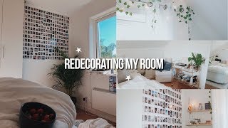 REDECORATING MY ROOM 2019! total room transformation ;)