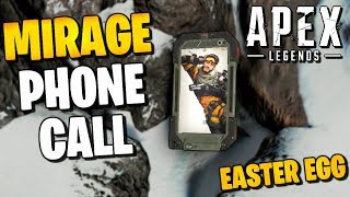 Mirage Secret Phone Call (EASTER EGG) - Apex Legends