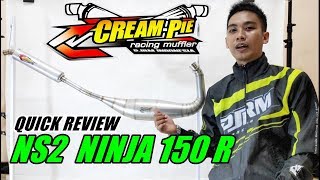 KNALPOT CREAMPIE NINJA R (REVIEW PRODUK BY PRASETIA PJRM INDONESIA)