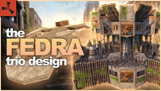 The Fedra -  Cozy *META* Base - Cheap Trio Build - RUST Base Designs 2023