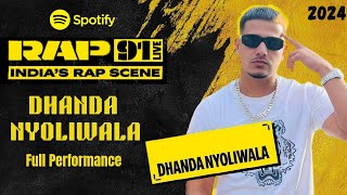 Dhanda Nyoliwala Rap 91Performance | Dhanda Nyoliwala Concert | #Rap91 #Spotify #dhandanyoliwala