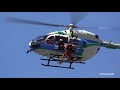 helitack hoist rescue training 福井県防災ヘリコプター「ブルーアロー」ホイスト吊り上げ救助訓練 ja291a 福井県総合防災訓練 2017.8.27