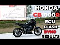 Honda CB1000R ECU Flash and Dyno Results | Full Black Widow Exhaust, Leo Vince Slip Ons | K&N Filter
