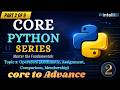 Python Operators Explained | Arithmetic, Assignment, Comparison & Membership | Python for Beginners