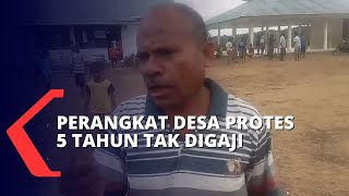 Perangkat Desa Protes Honor 5 Tahun Tak Dibayar Oleh Kepala Desa