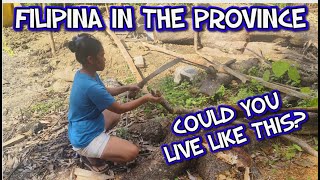 FILIPINA IN THE PROVINCE - COULD YOU LIVE LIKE THIS?