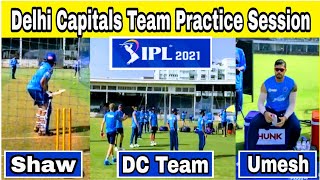Delhi Capitals Team Practice Session Ipl 2021 | Dc team | Ipl 2021 | DEKH CRICKET
