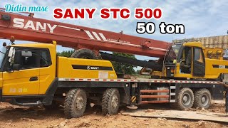 SANY TRUCK CRANE STC500 50 ton