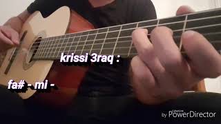 Cours De guitare Andalou N°4 (krissi 3raq \u0026 Djarka - كريسي عراق و جاركة)