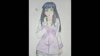 @Jasmine_art146 Drawing Hinata Hyuga | Naruto #hinataedits #animeeditart #naruto