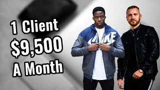 How He Signed A $9,500 Per Month Social Media Marketing Client - Student Success Interview