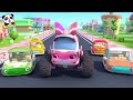 monster fire truck keeps you safe monster cars kids songs babybus cars world