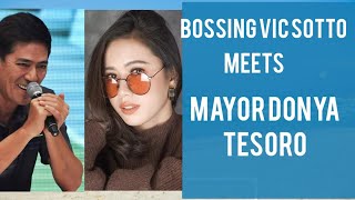 Trending Mayor Donya Tesoro Meets Bosing Vic Sotto