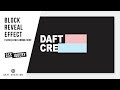Block Reveal Effect | Scrollbar Animation | CSS - JQUERY Tutorial