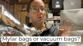 What's the Difference Between Mylar Bags \u0026 Vacuum Sealed Bags?