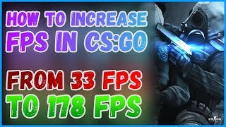 🔴 How to boost FPS in CS GO 🔧 CSGO FPS Boost 2019 🔵 CSGO lag fix on low PC 🍋 CS:GO settings 🔴