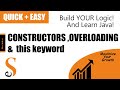# 11 | CLASS 10 |JAVA | CONSTRUCTORS | THIS KEYWORD | BLUEJ |  CONSTRUCTOR OVERLOADING