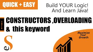 # 11 | CLASS 10 |JAVA | CONSTRUCTORS | THIS KEYWORD | BLUEJ | CONSTRUCTOR OVERLOADING