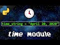 Python time module ⌚
