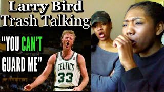 Larry Bird Trash Talking Reaction | REACTMAS | Katherine Jaymes