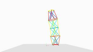 Deployable prism tensegrity arm