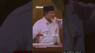 Prabowo Merasa Malu Maju di Pilpres 2029 Lagi Kalau Kecewakan Rakyat | #shorts