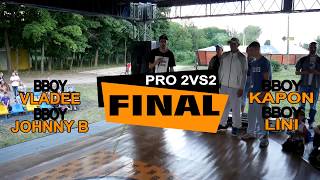 Kapon \u0026 Bboy Lini VS Vladee \u0026 Johnny B  | FINAL |  BIMBA BATTLE 2018