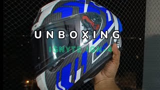 Unboxing my new Helmet | IGNYTE IGN - 4 Atomixx | Raw video